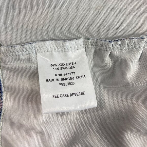 7am-7am Women's Multicolored One Piece Floral Swimsuit Sz M - Picture 8 of 9